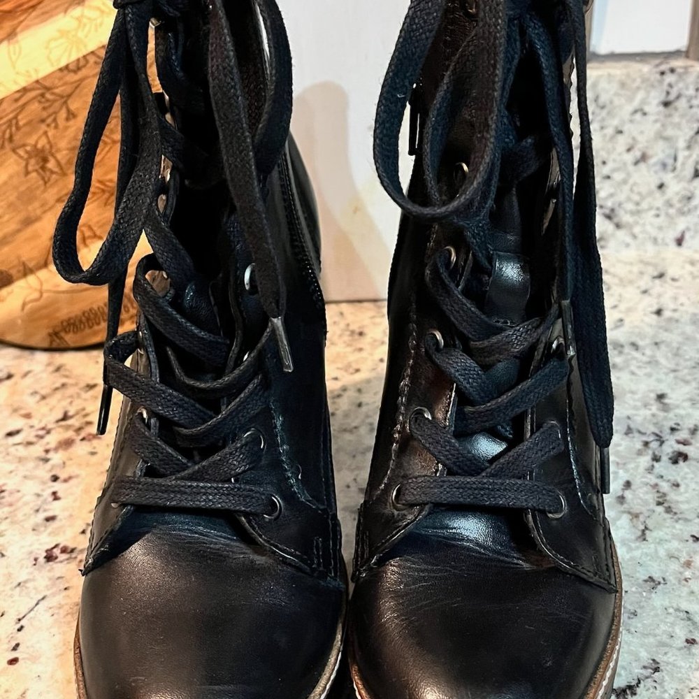 Chelsea & Violet Leather Booties